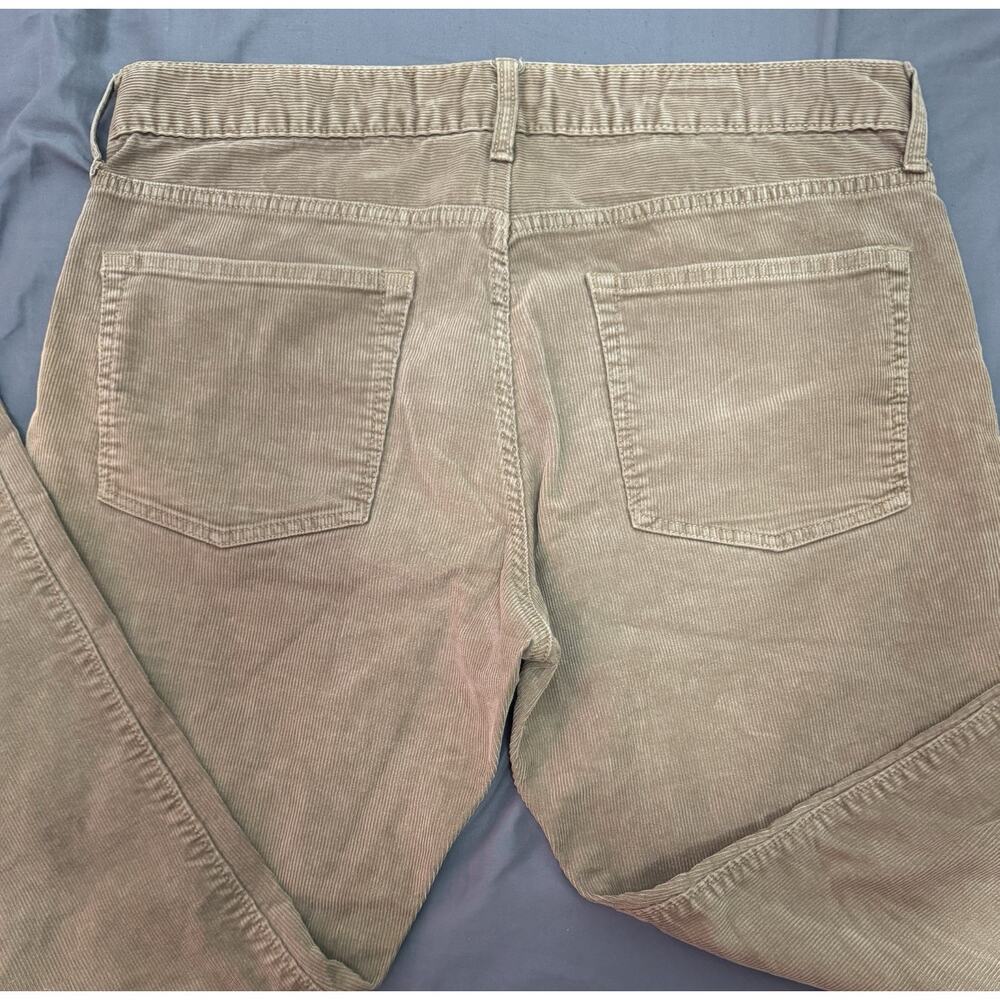 J.Crew Corduroy Pants Men’s 34x30 Brown 5 Pocket Straight Casual - Picture 10 of 13